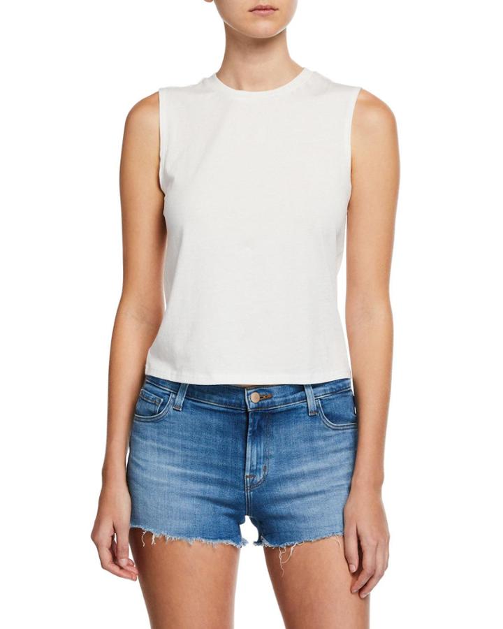 Cropped Sleeveless