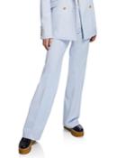 Torre Flat-front Flare Pants