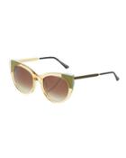 Bunny 866 Plastic/metal Cat-eye