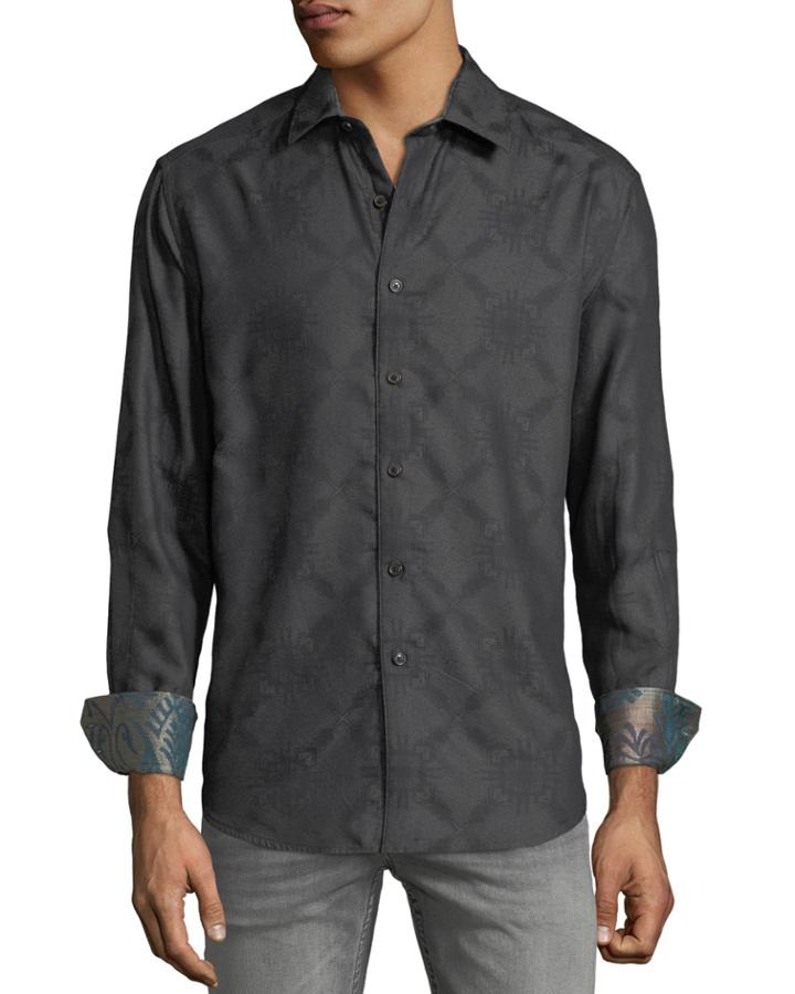 Men's Mark Time Woven Jacquard