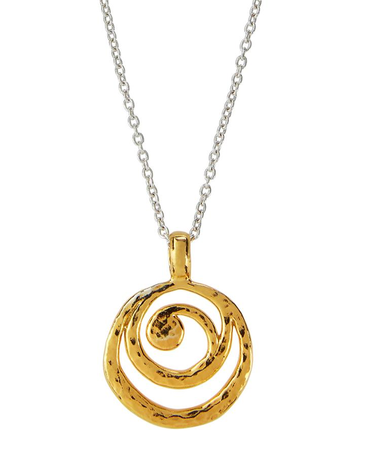 Swirl Pendant Necklace