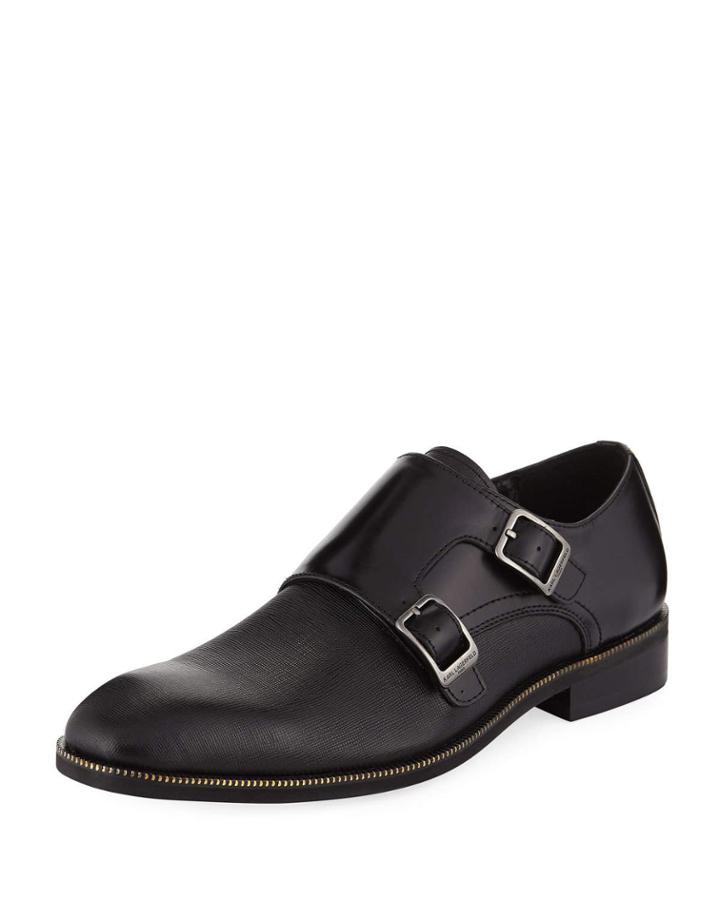 Men's Double Monk Slip-on Dress