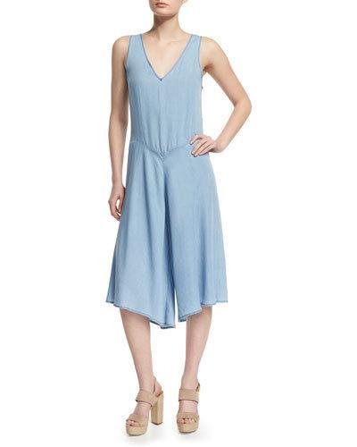 The Joni Culotte Jumpsuit, Blue