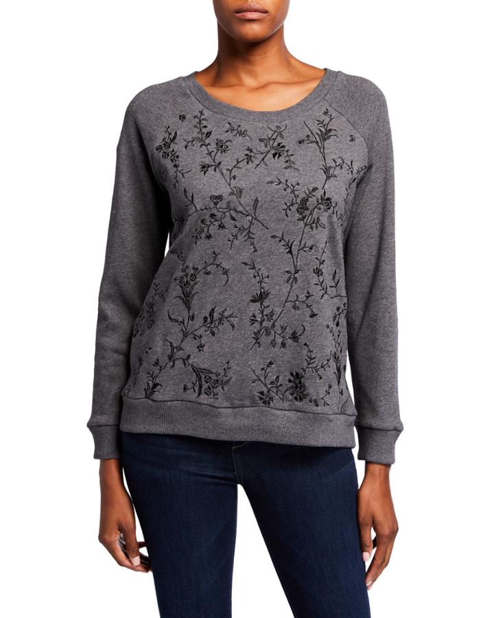 Embroidered French Terry