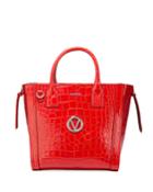 Charmont Dollaro Croc-embossed Leather Tote Bag