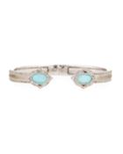 Moroccan Narrow Open Hinged Bangle