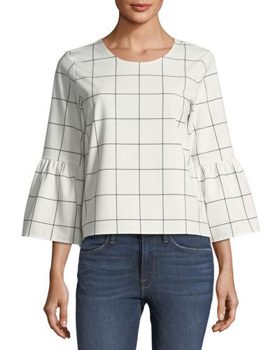 Marly Bell-sleeve Top