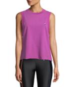The Quantum Crewneck Cotton Tank