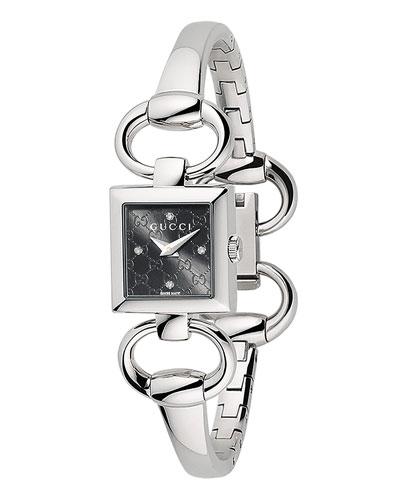 Tornabuoni Small Square Bangle Watch,