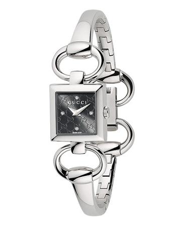 Tornabuoni Small Square Bangle Watch,