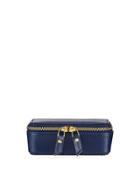Leather Zip-around Jewelry Case