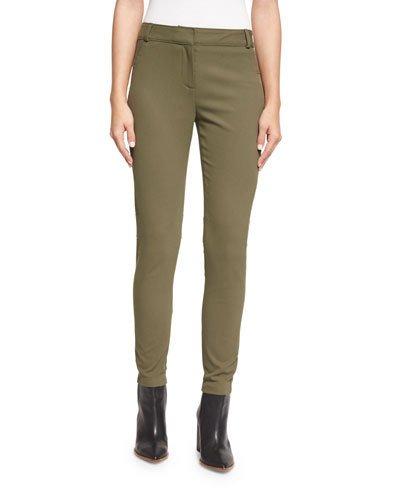 Blossom Biker Pants, Army Green