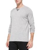 Wool/cashmere Long-sleeve