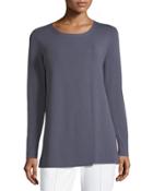 Scoop-neck