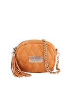Nina Quilted Leather Crossbody Bag,