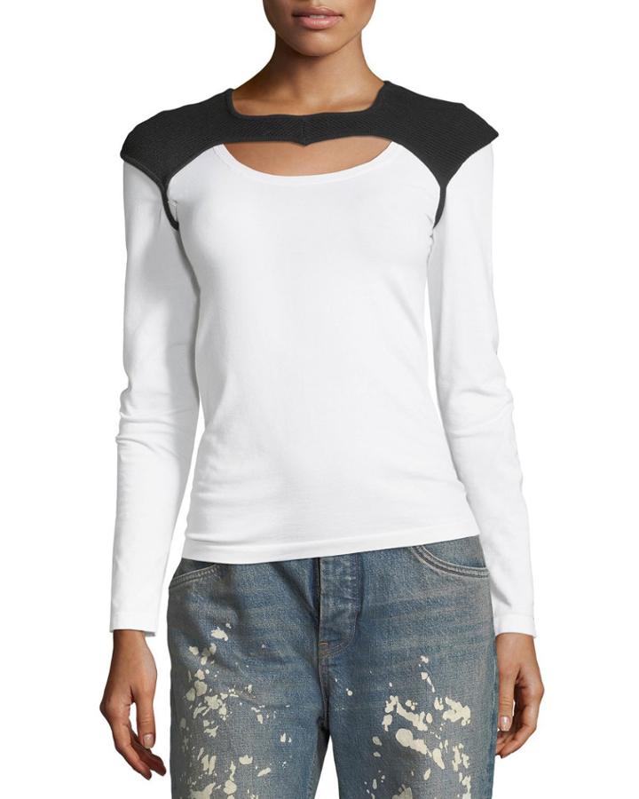 Helmut Lang Re-edition Saddle Holster Long-sleeve Tee
