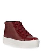 Janette Wet Leather High-top