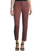 Original Slim Shady Jogger Pants, Bordeaux/buff