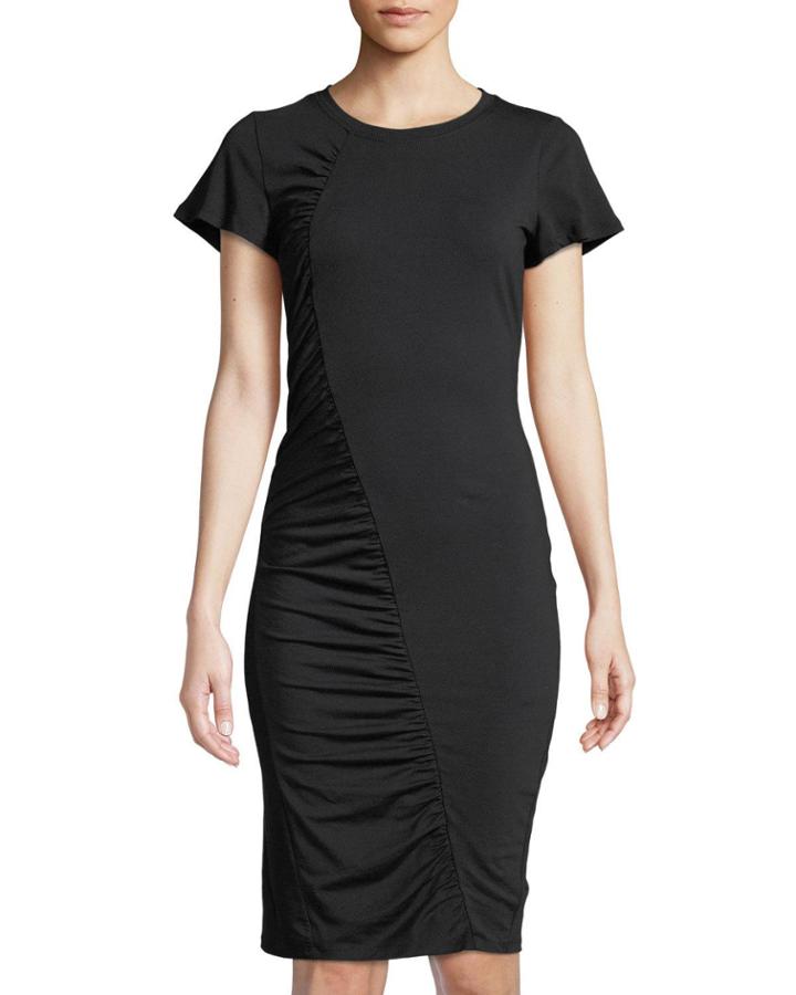 Amelie Ruched Body-con Dress