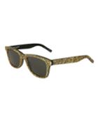 Square Glittery Acetate