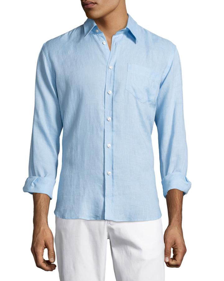 Caroubis Linen Pocket