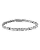 Essential Lines Platinum Diamond Tennis Bracelet