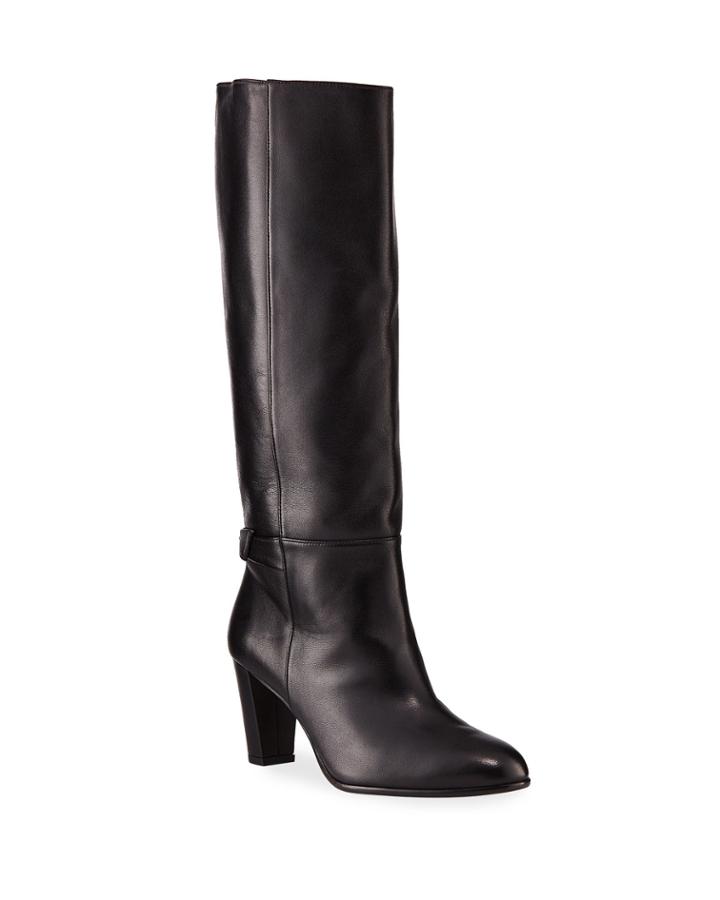Rachel Leather Knee Boots