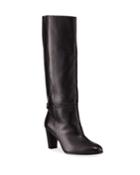 Rachel Leather Knee Boots