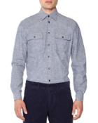 Double-pocket Felted Oxford
