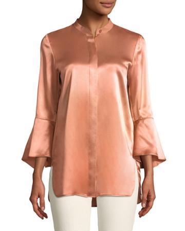 Graydon Luxe Charmeuse Blouse