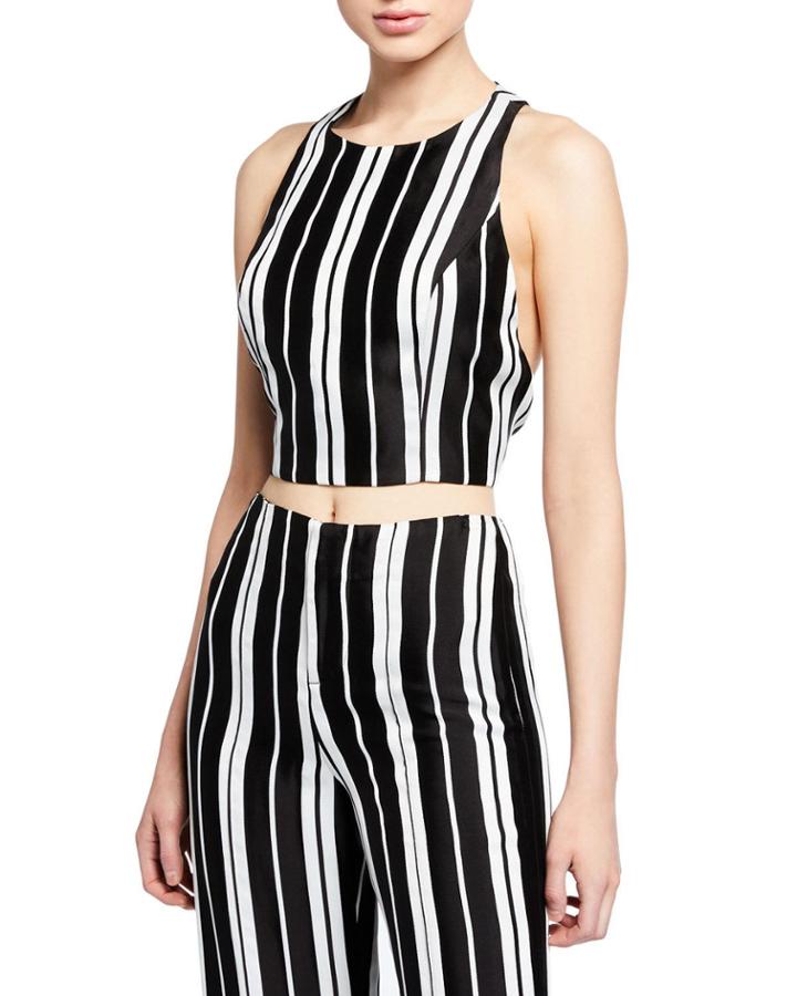 Tru Racerback Fitted Crop Top