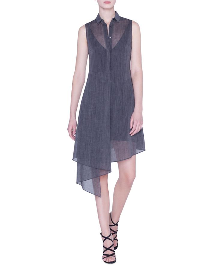 Sleeveless Linen Illusion