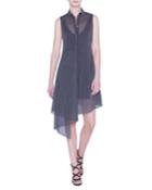 Sleeveless Linen Illusion