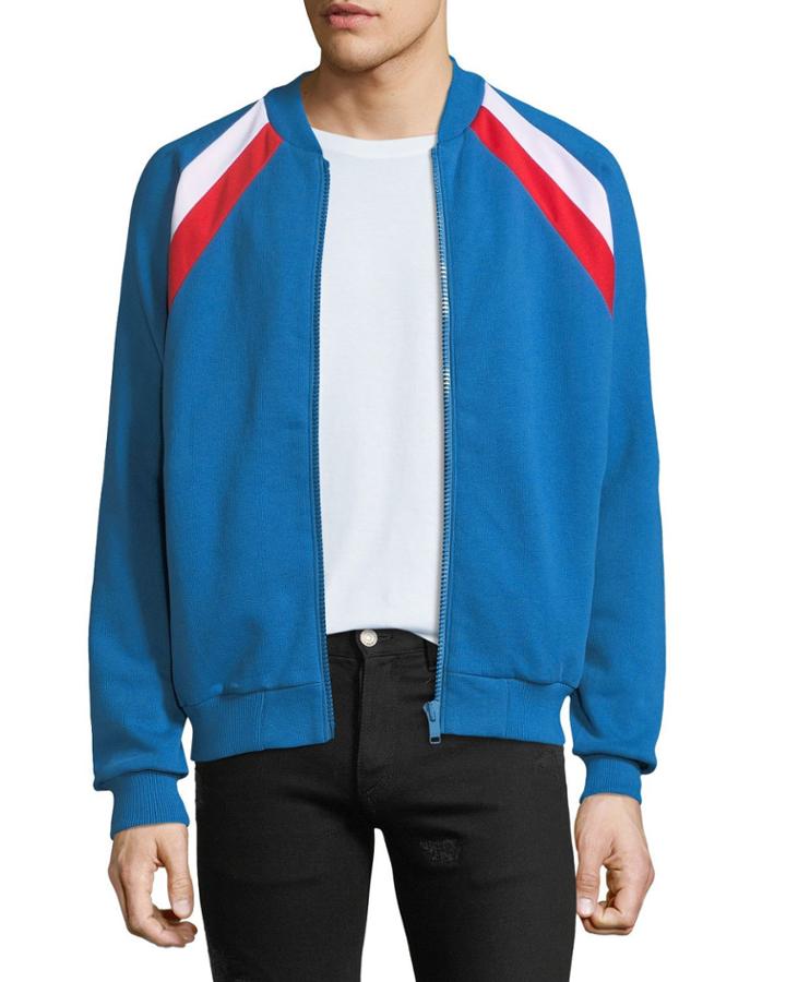 Felpa Colorblock Light Bomber Jacket
