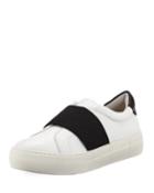 Adorn Leather Sneakers With
