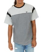 Heathered Colorblock Football T-shirt