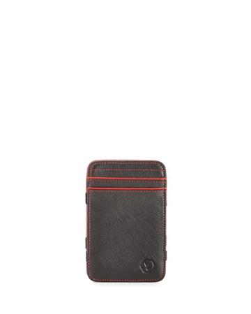 Magic All-in-one Elastic Wallet, Black/red