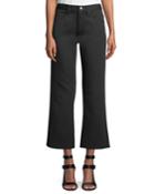 High-rise Flared-leg Jeans