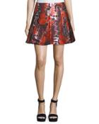 Dakota Topiary-print Flared