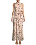 Golden Ray High-neck Floral