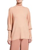 Lightweight Cashmere-silk Turtleneck