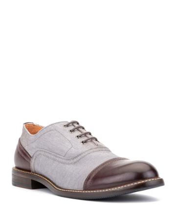 Men's Denzel Denim & Leather Oxfords