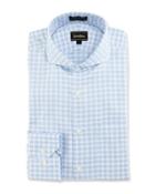 Classic-fit Non-iron Windowpane-check Dress