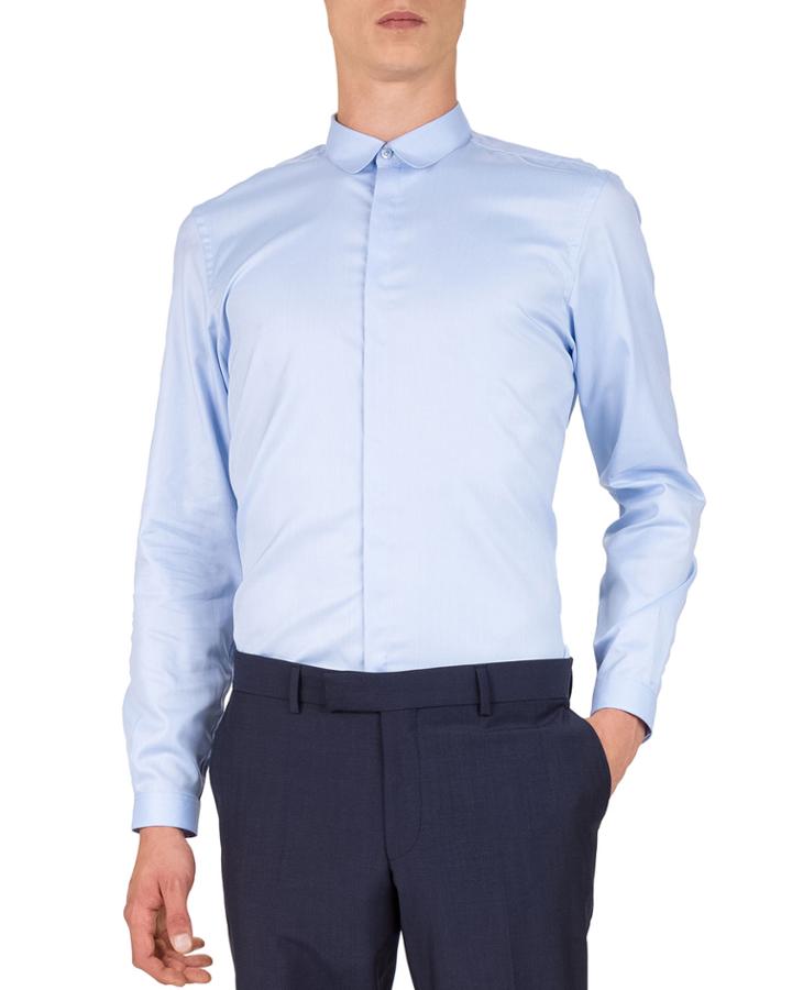 Men's Rounded Collar Dress
