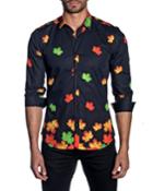 Men's Leaf Button-down
