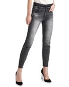 Holly Vintage High-rise Cropped Skinny With Stacked Waistband