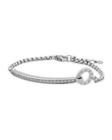 Estate Possession 18k White Gold Diamond Bracelet