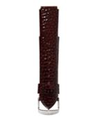 18mm Lizard Watch Strap, Chocolate