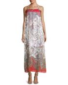 Paisley-print Chiffon