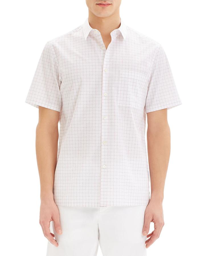 Men's Irving Grid Short-sleeve